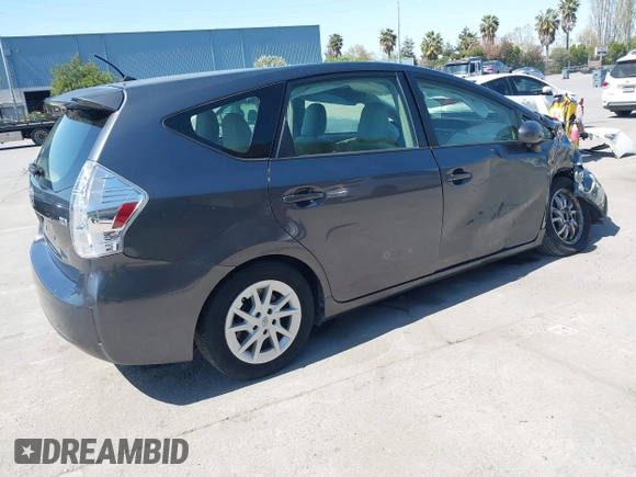 2013 Toyota Prius Two with VIN JTDZN3EU1D3282644, listed as a IAAI auction lot 42029272 with 121,734 mi miles and . Bid and sale history available at DreamBid. Image 4.