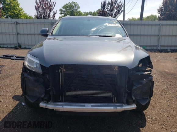2015 Audi Q7 Premium Plus with VIN WA1LGAFE0FD011271, listed as a Copart auction lot 63250995 with 168,223 mi miles and Salvage title. Bid and sale history available at DreamBid. Image 5.