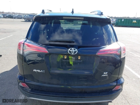 2018 Toyota RAV4 SE with VIN 2T3JFREVXJW817341, listed as a IAAI auction lot 41599972 with 99,739 mi miles. Bid and sale history available at carsss.com. Image 16.