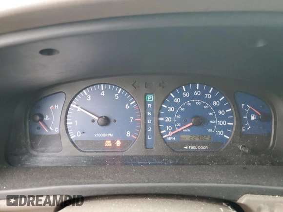 2003 Toyota Sienna LE with VIN 4T3ZF13C73U552421, listed as a Copart auction lot 83855134 with 224,821 mi miles and Clean Title. Bid and sale history available at carsss.com. Image 9.