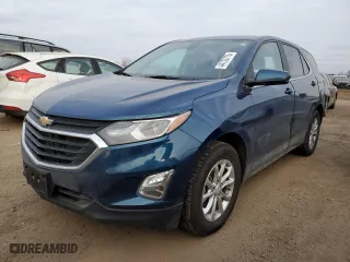 2021 Chevrolet Equinox LT with VIN 2GNAXKEV8M6116874, listed as a Copart auction lot 44733775 with 56,565 mi miles and Salvage Title. Bid and sale history available at carsss.com. Image 1.