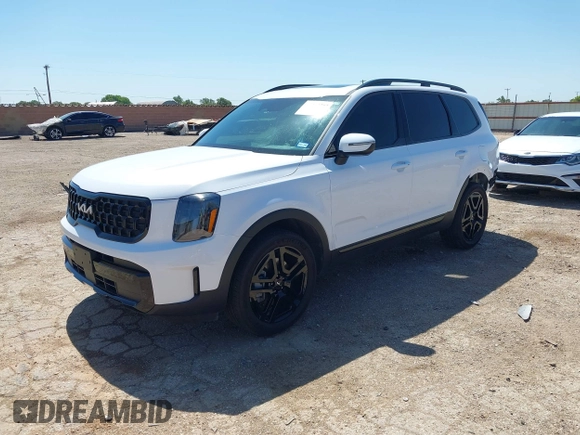 2024 Kia Telluride EX X-Line with VIN 5XYP3DGC1RG518591, listed as a IAAI auction lot 42213577 with 15,760 mi miles and . Bid and sale history available at DreamBid. Image 18.