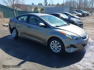 2012 Hyundai Elantra GLS with VIN 5NPDH4AEXCH067658, listed as a IAAI auction lot 41824531 with 61,204 mi miles. Bid and sale history available at carsss.com. Image 1.