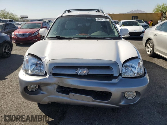 2005 Hyundai Santa Fe GLS z VIN KM8SC13E05U916508, wystawiony jako Copart lot #56714265 z przebiegiem 93 782 mil mil oraz Szkoda całkowita • Salvage title. Historia ofert i sprzedaży dostępna na DreamBid. Obrazek 5.