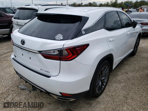 2022 Lexus RX with VIN 2T2YZMDA5NC331975, listed as a Copart auction lot 63980822 with 3,815 mi miles. Bid and sale history available at carsss.com. Image 4.