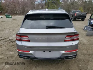 2024 Genesis GV80 with VIN KMUHBDSB5RU167055, listed as a Copart auction lot 52573955 with Not Provided miles and Salvage Title. Bid and sale history available at DreamBid. Image 6.