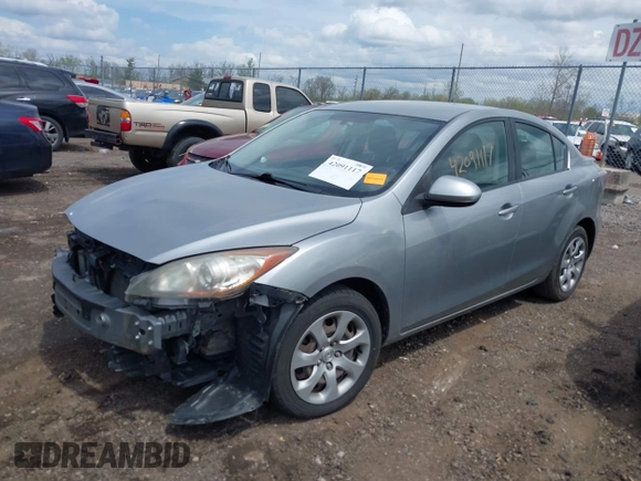 2013 Mazda 3 i SV with VIN JM1BL1TF5D1798081, listed as a IAAI auction lot 42091117 with 137,669 mi miles. Bid and sale history available at carsss.com. Image 2.