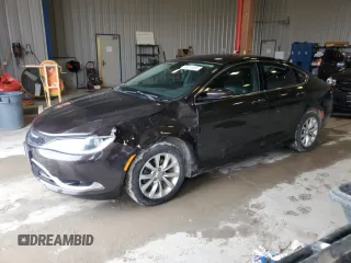 2015 Chrysler 200 C with VIN 1C3CCCCB1FN549631, listed as a Copart auction lot 53673485 with 136,106 mi miles and Clean Title. Bid and sale history available at DreamBid. Image 1.