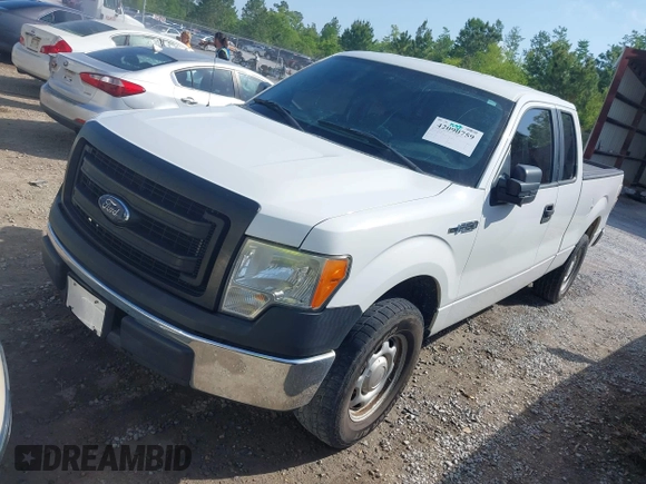 2013 Ford F-150 XL with VIN 1FTEX1CM0DFC81550, listed as a IAAI auction lot 42090759 with 1 mi miles. Bid and sale history available at carsss.com. Image 16.