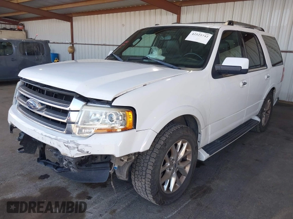 2016 Ford Expedition Limited with VIN 1FMJU2AT9GEF52666, listed as a IAAI auction lot 42525742 with 157,017 mi miles and . Bid and sale history available at DreamBid. Image 2.