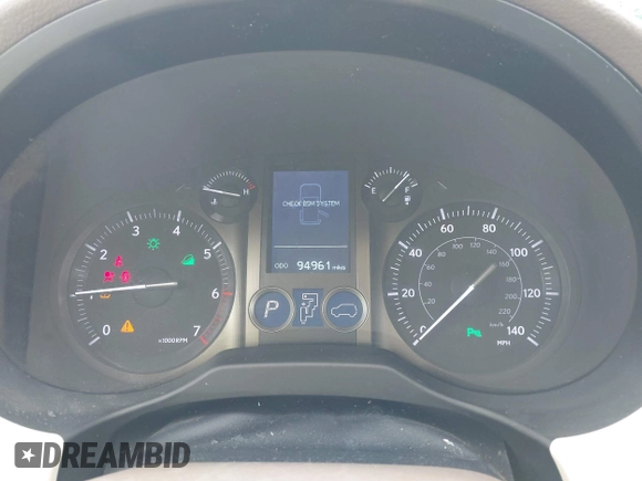 2018 Lexus GX 460 z VIN JTJBM7FX5J5209844, wystawiony jako IAAI lot #42186588 z przebiegiem 94 961 mil mil oraz . Historia ofert i sprzedaży dostępna na DreamBid. Obrazek 7.