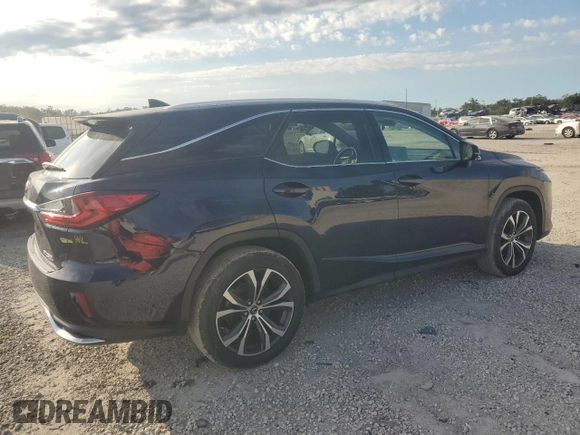 2021 Lexus RX 350L with VIN JTJHZKEA6M2021819, listed as a Copart auction lot 74559854 with 14,652 mi miles and Salvage title. Bid and sale history available at DreamBid. Image 3.