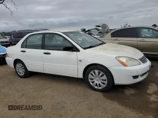 2006 Mitsubishi Lancer ES with VIN JA3AJ26E36U023191, listed as a Copart auction lot 53143405 with 136,124 mi miles and Clean Title. Bid and sale history available at carsss.com. Image 4.