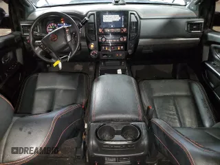2023 Nissan Titan SV with VIN 1N6AA1ED0PN111600, listed as a Copart auction lot 57482755 with 36,920 mi miles and Salvage title. Bid and sale history available at DreamBid. Image 8.