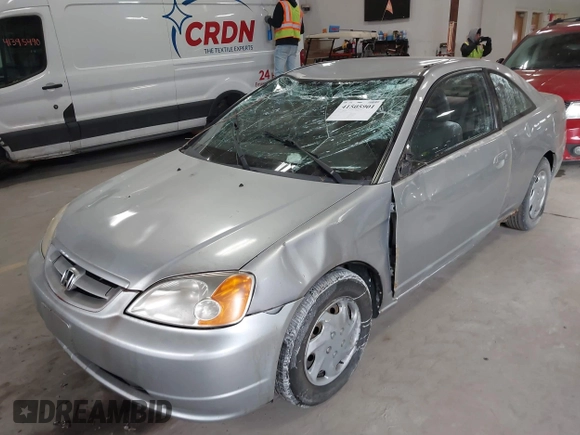 2003 Honda Civic LX with VIN 1HGEM22503L014323, listed as a IAAI auction lot 41505901 with 157,969 mi miles. Bid and sale history available at carsss.com. Image 6.