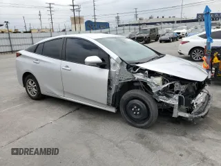 2020 Toyota Prius LE with VIN JTDL9RFU5L3019339, listed as a Copart auction lot 52778255 with 67,797 mi miles and Salvage Title. Bid and sale history available at DreamBid. Image 4.