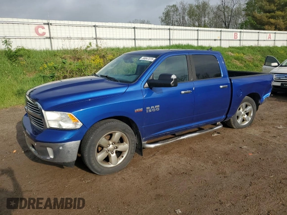 2015 Ram 1500 Big Horn z VIN 1C6RR7LT1FS610389, wystawiony jako Copart lot #56847375 z przebiegiem 252 129 mil mil oraz Czysty tytuł • Clean title. Historia ofert i sprzedaży dostępna na DreamBid. Obrazek 1.