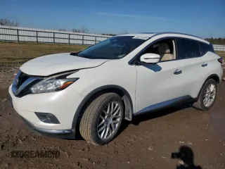 2016 Nissan Murano Platinum with VIN 5N1AZ2MG3GN150786, listed as a Copart auction lot 46877545 with 89,960 mi miles and Salvage Title. Bid and sale history available at carsss.com. Image 1.