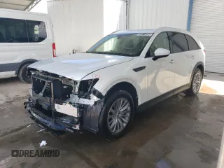2024 Mazda CX-90 Preferred z VIN JM3KKBHD6R1139537, wystawiony jako Copart lot #60671264 z przebiegiem 6 841 mil mil oraz Czysty tytuł • Clean title. Historia ofert i sprzedaży dostępna na DreamBid. Obrazek 1.