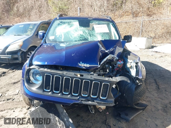 2017 Jeep Renegade Latitude z VIN ZACCJBBB0HPF56271, wystawiony jako IAAI lot #41694523 z przebiegiem 47 657 mil mil oraz . Historia ofert i sprzedaży dostępna na DreamBid. Obrazek 12.