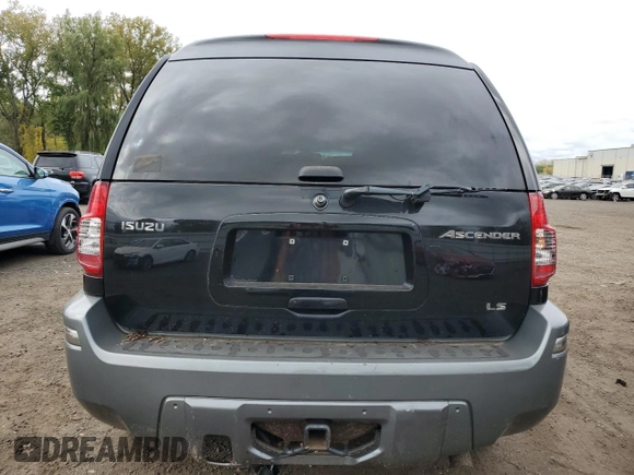 2004 Isuzu Ascender S with VIN 4NUET16S846700156, listed as a Copart auction lot 72399924 with 162,569 mi miles and Salvage title. Bid and sale history available at DreamBid. Image 6.