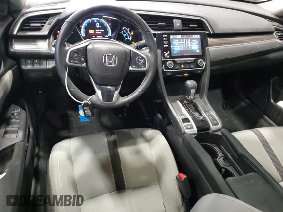 2021 Honda Civic Sedan EX with VIN 2HGFC1F38MH706774, listed as a Copart auction lot 54343375 with 65,469 mi miles and Salvage Title. Bid and sale history available at carsss.com. Image 8.