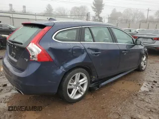 2015 Volvo V60 T5 Drive-E Premier with VIN YV126MEB4F1194022, listed as a Copart auction lot 83456604 with 97,650 mi miles and Salvage Title. Bid and sale history available at carsss.com. Image 3.