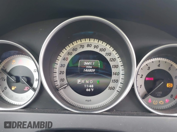 2014 Mercedes-Benz C-Class C 250 Sport with VIN WDDGF4HB9EA945465, listed as a IAAI auction lot 42035693 with 146,809 mi miles. Bid and sale history available at carsss.com. Image 7.