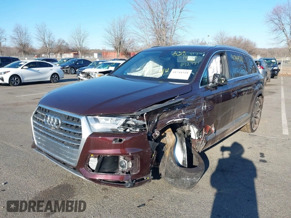 2019 Audi Q7 Prestige с VIN WA1VAAF73KD042987, выставлен на аукционе IAAI как лот 41744318 с пробегом 52 581 миль миль и . История ставок и продаж доступна на DreamBid. Изображение 6.