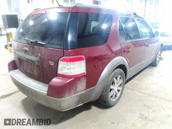 2008 Ford Taurus X SEL with VIN 1FMDK05W98GA37104, listed as a IAAI auction lot 42123902 with 166,739 mi miles and . Bid and sale history available at DreamBid. Image 4.