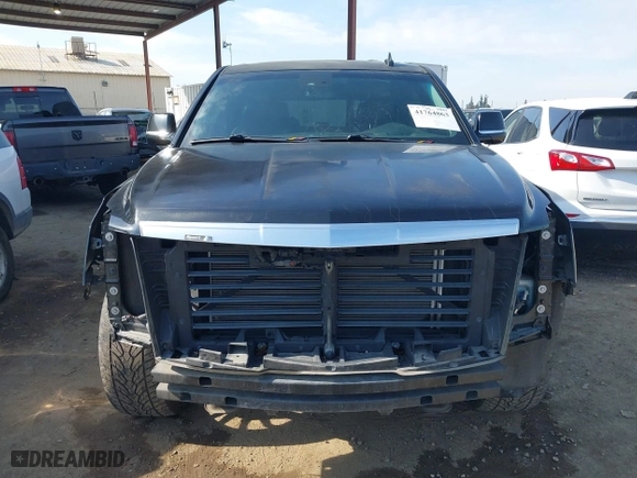 2017 Cadillac Escalade Luxury with VIN 1GYS4BKJ1HR201261, listed as a IAAI auction lot 41764863 with 125,101 mi miles. Bid and sale history available at carsss.com. Image 13.