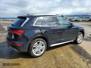 2020 Audi Q5 Premium Plus with VIN WA1BNAFY0L2076155, listed as a Copart auction lot 45599985 with 41,366 mi miles and Salvage Title. Bid and sale history available at carsss.com. Image 3.