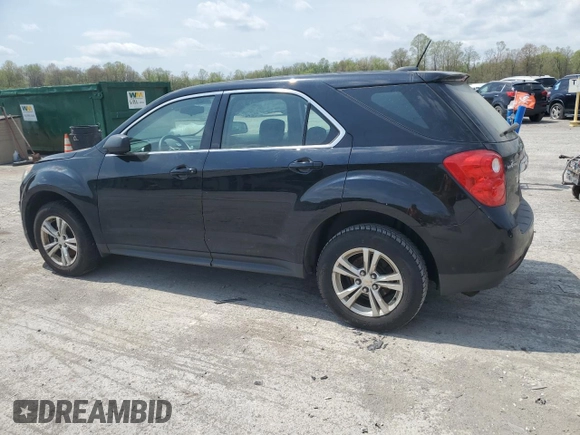 2015 Chevrolet Equinox LS with VIN 2GNALAEK8F1161809, listed as a Copart auction lot 55157065 with 98,760 mi miles and Clean Title. Bid and sale history available at DreamBid. Image 2.