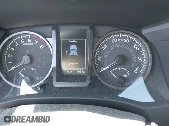 2023 Toyota Tacoma SR5 z VIN 3TMDZ5BN1PM163714, wystawiony jako IAAI lot #41814446 z przebiegiem 14 069 mil mil oraz . Historia ofert i sprzedaży dostępna na DreamBid. Obrazek 7.