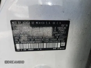 2019 Honda Fit LX с VIN 3HGGK5H48KM726963, выставлен на аукционе Copart как лот 61465025 с пробегом 97 129 миль миль и Списание • Salvage title. История ставок и продаж доступна на DreamBid. Изображение 12.
