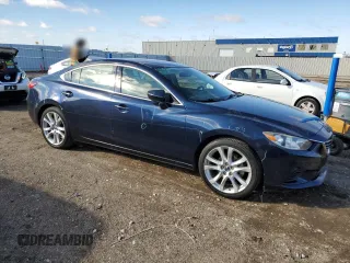 2016 Mazda Mazda6 i Touring with VIN JM1GJ1V50G1433764, listed as a Copart auction lot 78545154 with 95,437 mi miles and Salvage Title. Bid and sale history available at carsss.com. Image 4.