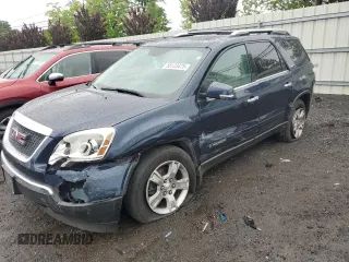 2008 GMC Acadia SLT1 z VIN 1GKEV23768J208390, wystawiony jako Copart lot #58123475 z przebiegiem 179 651 mil mil oraz Szkoda całkowita • Salvage title. Historia ofert i sprzedaży dostępna na DreamBid. Obrazek 1.