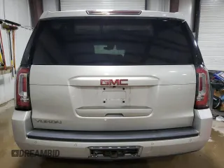 2015 GMC Yukon SLT with VIN 1GKS2BKC5FR615853, listed as a Copart auction lot 56153235 with 200,023 mi miles and Clean Title. Bid and sale history available at DreamBid. Image 6.