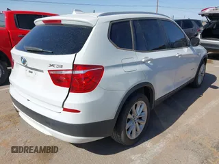2013 BMW X3 xDrive28i with VIN 5UXWX9C55D0A26358, listed as a IAAI auction lot 42229409 with 145,784 mi miles and . Bid and sale history available at DreamBid. Image 4.