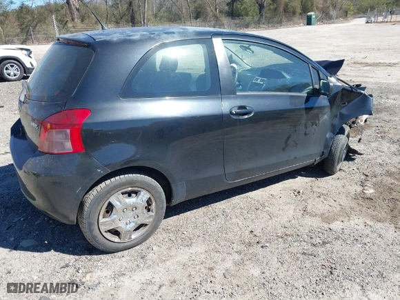 2007 Toyota Yaris with VIN JTDJT923175052869, listed as a IAAI auction lot 41694959 with 1 mi miles. Bid and sale history available at carsss.com. Image 4.