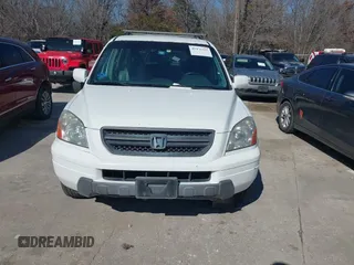 2003 Honda Pilot EX with VIN 2HKYF18523H578342, listed as a IAAI auction lot 41476959 with 367,541 mi miles and . Bid and sale history available at carsss.com. Image 6.