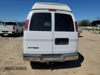 2002 Chevrolet Express with VIN 1GBFG15R221214329, listed as a Copart auction lot 49664955 with 108,408 mi miles and Clean Title. Bid and sale history available at carsss.com. Image 6.