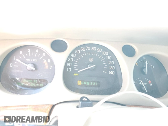 2003 Buick LeSabre Limited с VIN 1G4HR54K33U194999, выставлен на аукционе Copart как лот 56360285 с пробегом 109 596 миль миль и Списание • Salvage title. История ставок и продаж доступна на DreamBid. Изображение 9.