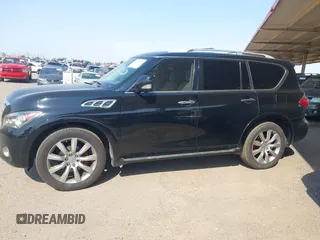 2012 Infiniti QX56 7-passenger with VIN JN8AZ2NF8C9518509, listed as a IAAI auction lot 42732292 with 165,844 mi miles and . Bid and sale history available at DreamBid. Image 14.