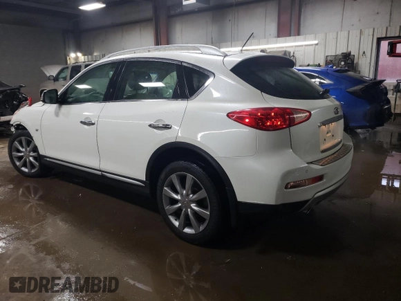 2016 Infiniti QX50 with VIN JN1BJ0RR5GM266790, listed as a Copart auction lot 43274955 with 66,439 mi miles and Salvage Title. Bid and sale history available at carsss.com. Image 2.