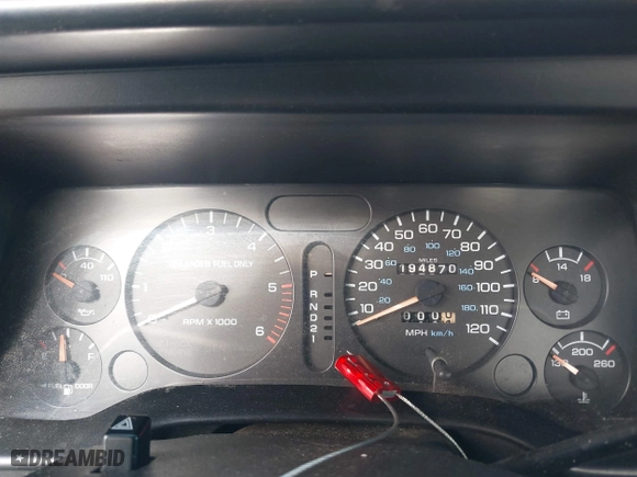 1996 Dodge Ram 1500 with VIN 1B7HF16Y8TS612427, listed as a IAAI auction lot 41721151 with 194,870 mi miles. Bid and sale history available at carsss.com. Image 7.