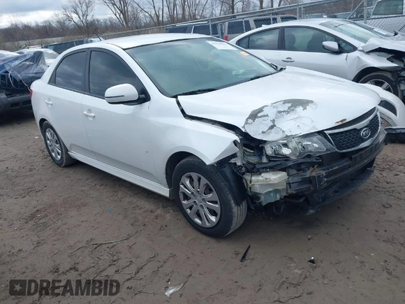 2012 Kia Forte EX with VIN KNAFU4A20C5624617, listed as a IAAI auction lot 41918511 with 120,152 mi miles. Bid and sale history available at carsss.com. Image 1.