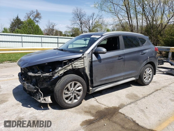 2017 Hyundai Tucson Sport z VIN KM8J33A20HU500835, wystawiony jako Copart lot #53342975 z przebiegiem 145 582 mil mil oraz Czysty tytuł • Clean title. Historia ofert i sprzedaży dostępna na DreamBid. Obrazek 1.