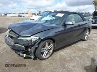 2016 BMW 2 Series 228i xDrive with VIN WBA1L9C5XGV767324, listed as a IAAI auction lot 41795604 with 133,276 mi miles. Bid and sale history available at carsss.com. Image 18.