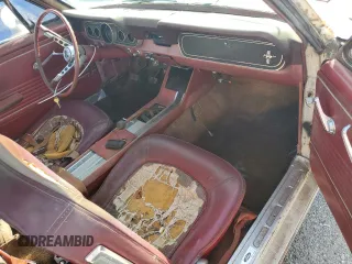 1966 Ford Mustang z VIN 6R07T150972, wystawiony jako Copart lot #43465275 z przebiegiem 27 105 mil mil oraz Czysty tytuł • Clean title. Historia ofert i sprzedaży dostępna na DreamBid. Obrazek 8.